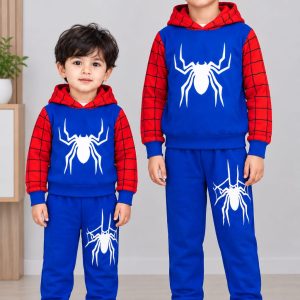 Spiderman Kids Stylish Hoodie Set