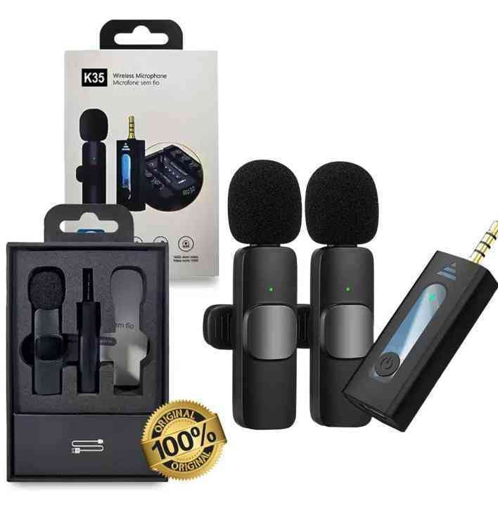 K35 Dual Wireless Microphone