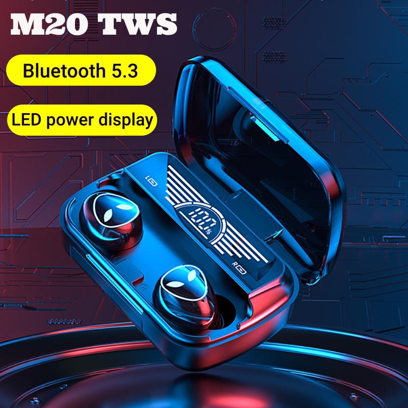 M20 Bluetooth Headphones Wireless Gaming Earbuds